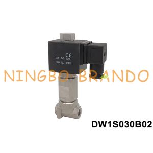 China -196℃ Ultra Cryogenic Solenoid Valve For Liquid Nitrogen 1/8'' 1/4'' on sale