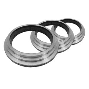 China Tungsten Carbide Concrete Pump Wear Plate and Spectacle Cutting Ring with Dual Carbide 15+5mm or Single Carbide 15mm Options on sale