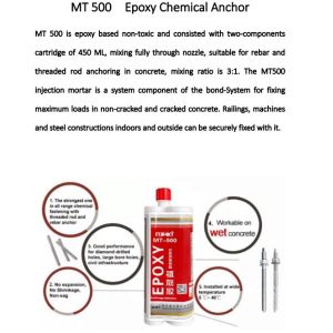 Steel Bar Reinforcement Dual Cartridge Epoxy Caulking Gun for Industrial