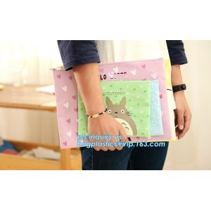 Multi-purpose 100% Cotton 12oz Canvas Zipper Pencil Bag Stationery Case bag,