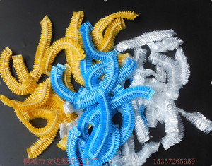 China Disposable Bouffant Surgical Head Hair Caps , Bouffant Scrub Hats on sale