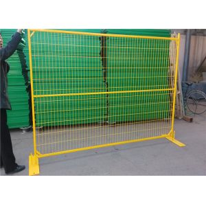 Assembled Canada Temporary Construction Fence Panels Galvanized Temporary