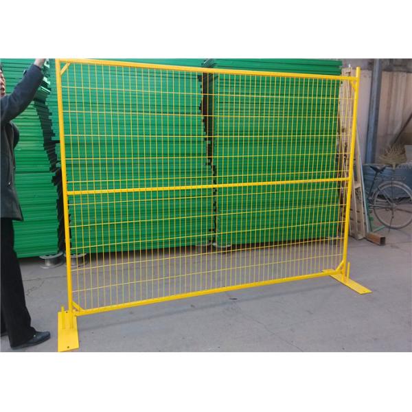 Assembled Canada Temporary Construction Fence Panels Galvanized Temporary