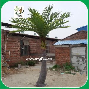 China UVG PTR040 small palm tree artificial with silk leaves for garden decoration on sale