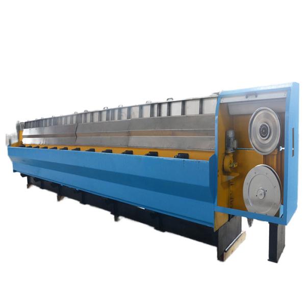 Quality 13 dies 8mm to 1.35mm Energy Efficiency copper rod breakdown machine with annealer wholesale
