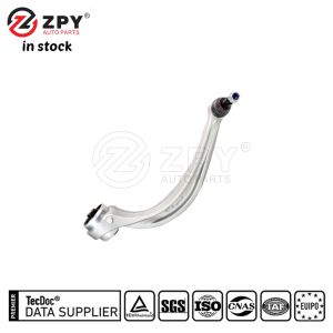 ZPY 4M0407694E Right Curved Lower Control Arm For Porsche Cayenne Macan 2017
