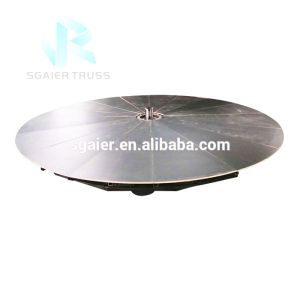 360 Degree Electric Stage Equipment For Car Motorized Rotating Platform