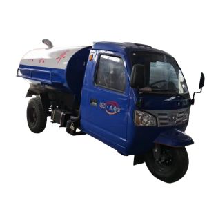 1-10T Capacity Manual Transmission Diesel Three Wheel Fecal Suction Truck for Multifunctional Farms Duck Manure Treatment