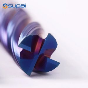 HRC68 Carbide Square End Mill 2/4 Flutes Alloy High Quality Milling Tungsten