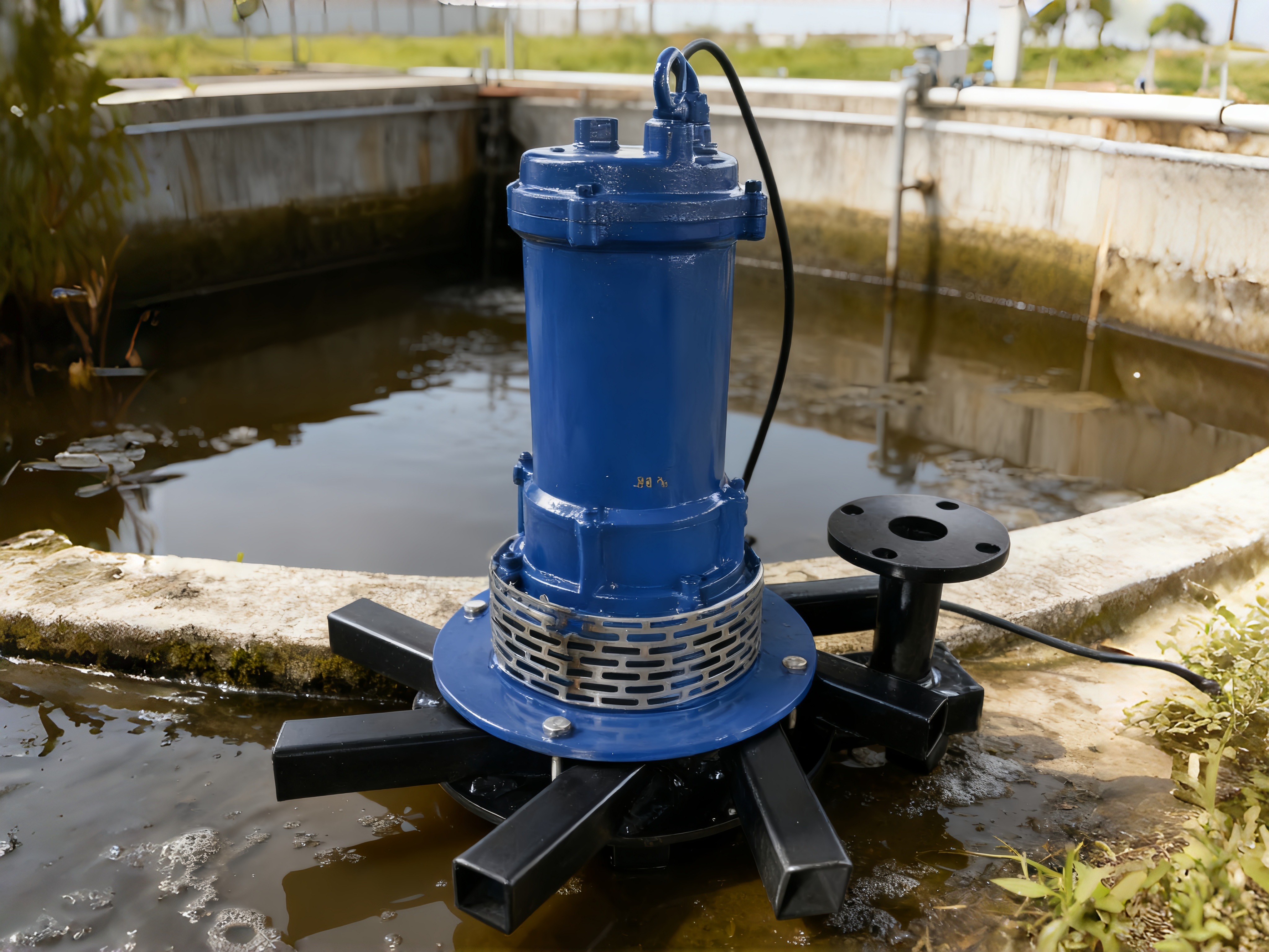 1450 – 2950rpm Fine Bubble Membrane Diffuser Centrifugal Aerator Fine Bubble Disc Diffuser