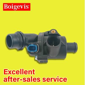 OE 06B121111K Black Thermostat Replacement With A4 A6 Coolant System