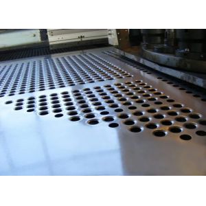 0.5mm to 6mm Decorative Perforated Aluminum Sheet with 2mm to 20mm Hole Diameter