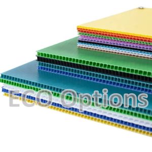 Recycling PP Corrugated Plastic Sheet Corflute Board Customized Protective ECO
