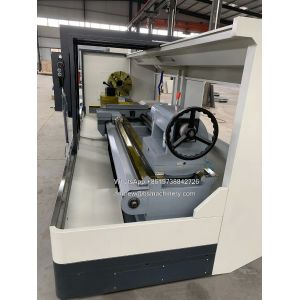 CK6150 Horizontal Cnc Lathe Machine High Precision Flat Bed Mechanical