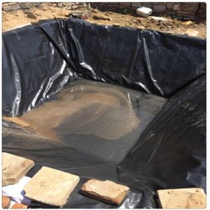 Thickness 0.1mm-3.0mm Geomembrane Dam Liner 0.5mm 0.75mm 1mm for Ponds and Pools