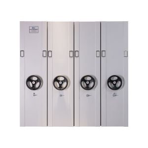 Library Book Shelf Lightning Lock Sturdy Movable Filing Cabinet