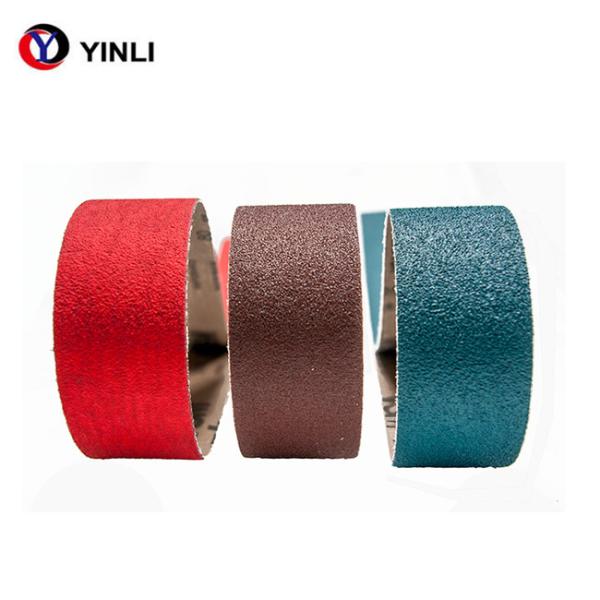40 Grit Aluminum Oxide Custom Sanding Belts For Welded Surface