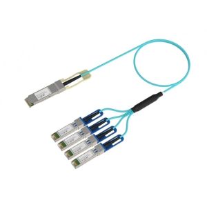 Cheap 100G AOC Active Optical Cable QSFP Low Power Consumption RoHS-6 Compliant for sale
