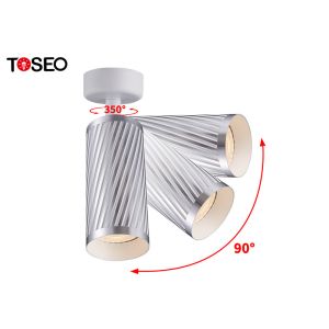 China Pure Aluminium LED Ceiling Spotlights IP20 Gu10 Surface Mounted Downlight on sale