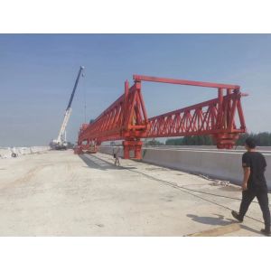Cheap China's high quality and low price products, Henan JQJ highway bridge erecting machine, 180t / 40 bridge erecting machin for sale