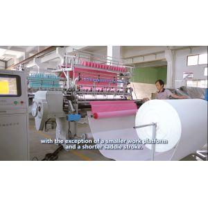 1.6M Garment High Speed Quilting Machine , Industrial Lock Stitch Sewing Machine