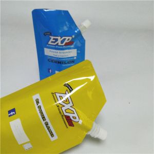 Recyclable Beverage Drinking Spout Packaging Bags Plastic Liquid Pouch