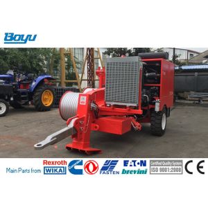 China Max Pulling Force 180kN Hydraulic Puller Mahcine For Overhead Line Construction on sale