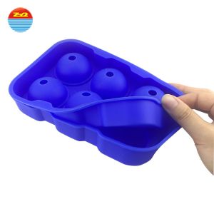 Best selling 6-ball easy release large wholesale make your own custom silicone