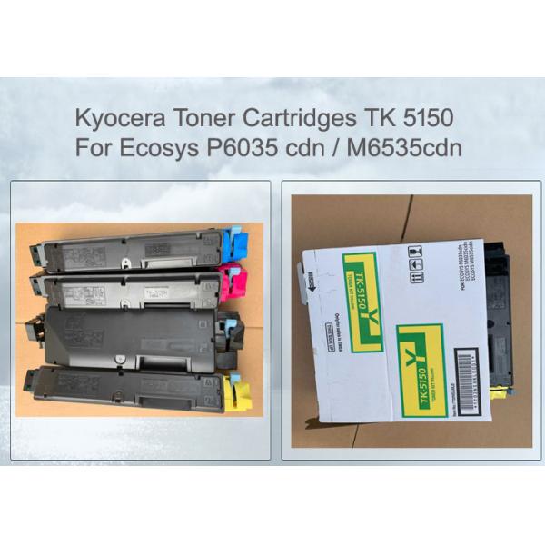 Quality KYOCERA TK-5150Y TONER CARTRIDGE 1T02NSANL0 FOR ECOSYS 6535, 4 PCS PER SET 10K PAGES wholesale