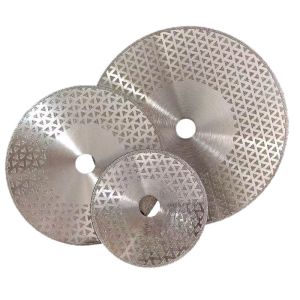 Double Sided Electroplated Diamond Cutting Disc For Marble Granite Quartz