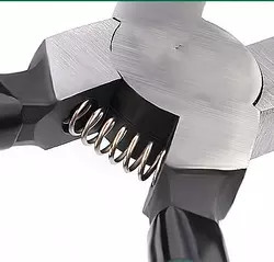 Heavy Duty External Straight Circlip Pliers Inside Bent Jaw For Ring Remover