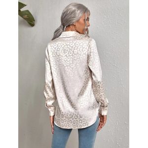 Custom Private Label American Clothing Wholesale Long Sleeve Embossed Button up