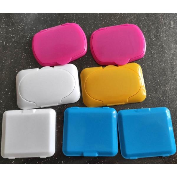 Baby Tissues Wet Wipes Lid ISO9001 100mm Polypropylene Plastic Lids