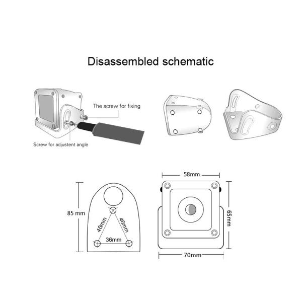 1080 Car Mounted Camera AHD Infrared Night Vision Waterproof Closed-Circuit Television Monitoring