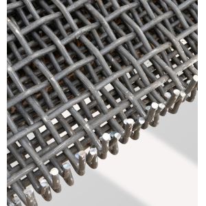 High Carbon Steel Crimped Woven Vibrating Screen Mesh For Mine Coal Quarry
