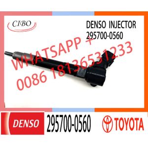 Common Rail Fuel Injector 295700-0560 23670-0E020 For Toyota Hilux 2GD-FTV