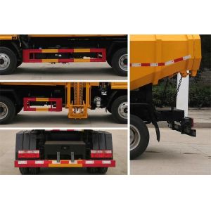 Lightweight And Easy To Maneuver Trash Dump Truck high speed Waste Dump Truck