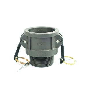 Polypropylene and Nylon Cam Groove Coupling for fluid control