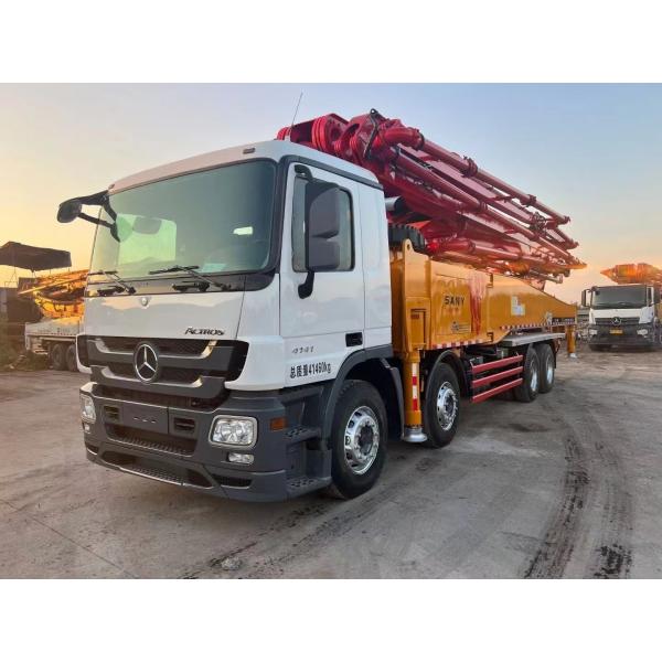 Quality SY Heavy Industry 56 Meters Concrete Pump Truck with Vibrating Amplitude of 2.6mm wholesale