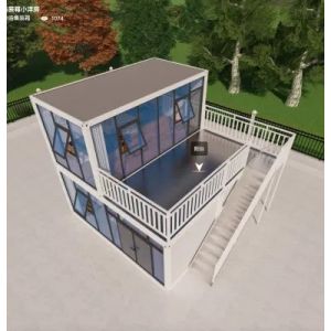 Modular Tiny Kit Set Cabin Container House with Fast Install Advantage Sandwich