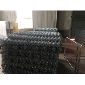 chain link temporary construction fence panels 6FT X 10F Mesh 2 3/8 " x 2 3/8" (