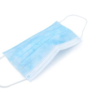 BFE95 Elastic Pleated 3 Ply Disposable Earloop Face Mask