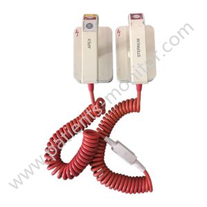 GE Marquette Cardioserv Defibrillator Paddle with Cable Connector 21730403