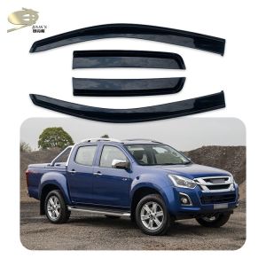 PMMA Car Vent Shade Window Visor For Isuzu D-Max 2012-2018