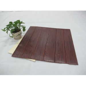 Dark Wood Design mothproof 1.0cm thick 3D Foam Wall Stickers