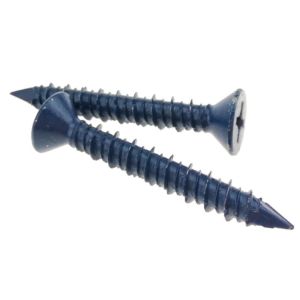 Cross Recess Flat Head High Low Threads Confast Concrete Screws Square Cone