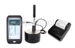 Touch Screen Leeb Portable Hardness Tester Machine With Large LCD Support