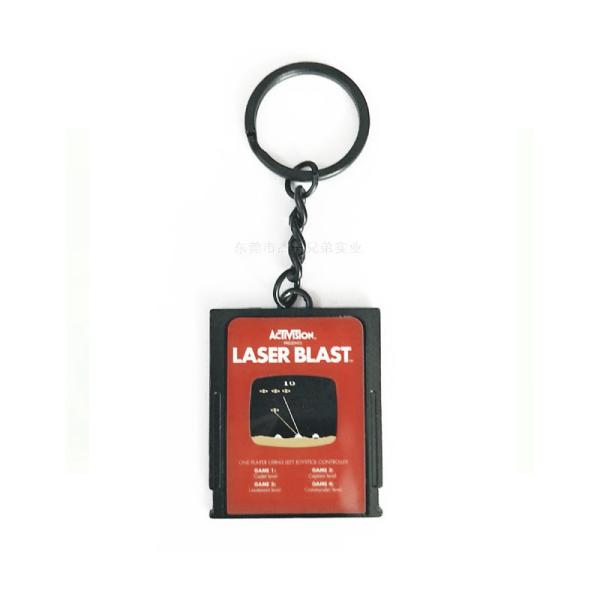 Quality Custom Made Activision Metal Key Ring Zinc Alloy With Laser Logo wholesale