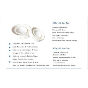 Cheap SM005 CanGripEAS Security Milk Tag AM/RF Milk Can Base Anti Theft For Powdered Milk for sale
