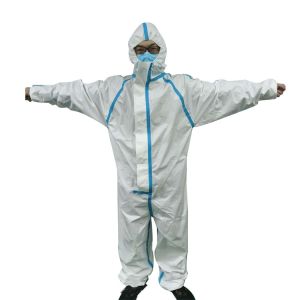 Cheap Lightweight Disposable Protective Suit For Laboratories Workshops Construction Sites for sale
